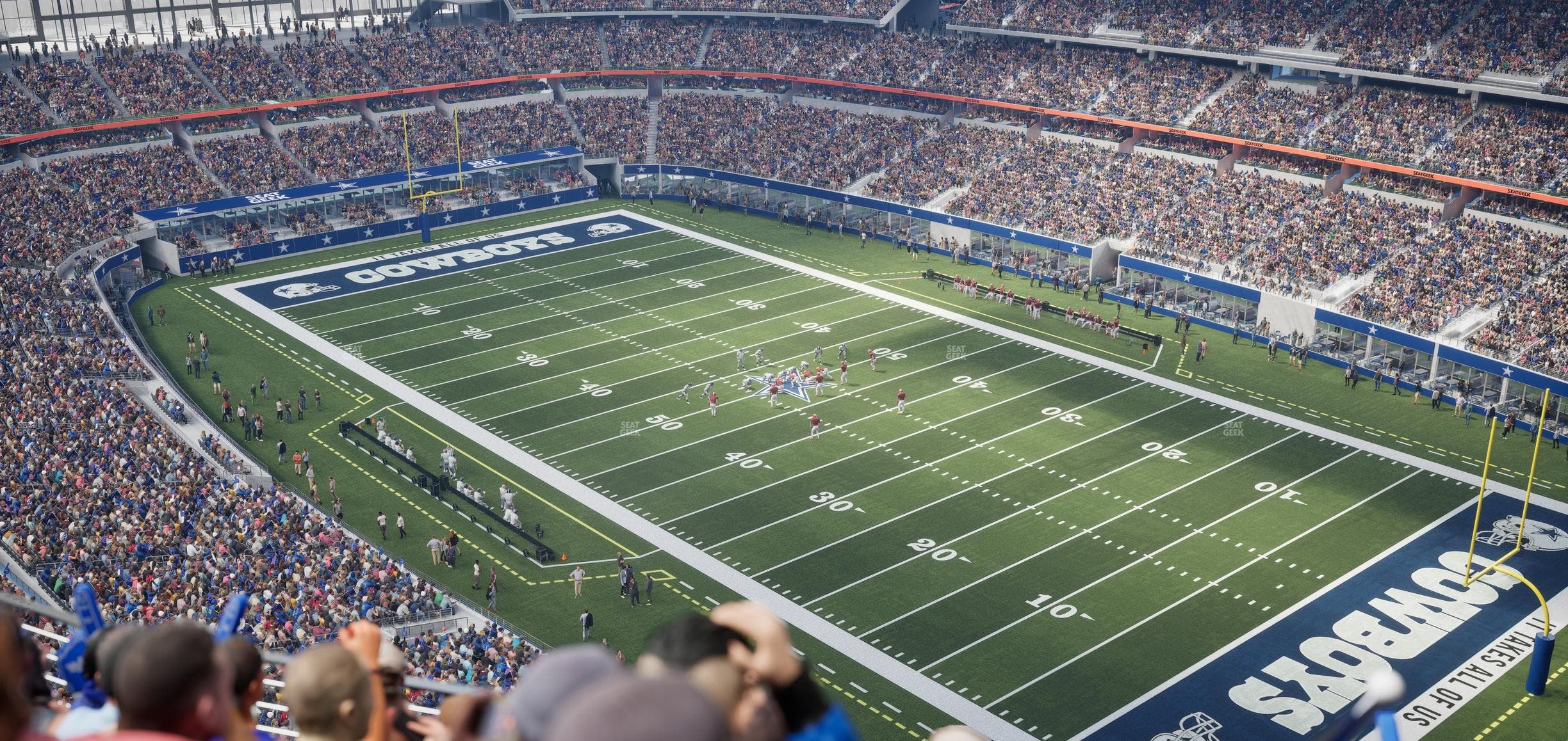 AT&T Stadium - Section 405 Seat View