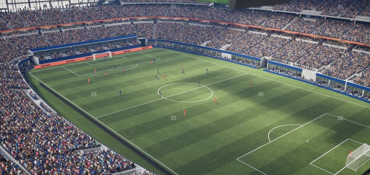 AT&T Stadium - Section 405 Seat View