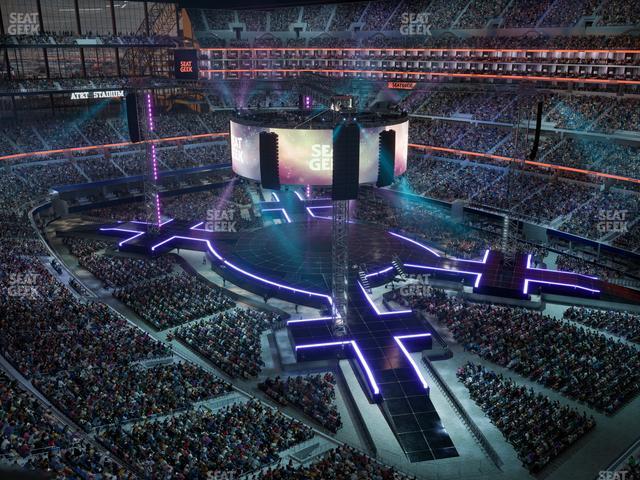 AT&T Stadium - Section 405 Seat View