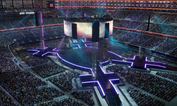 AT&T Stadium - Section 405 Seat View