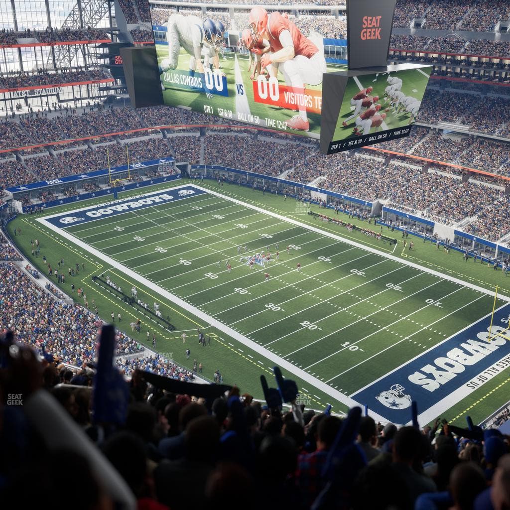 AT&T Stadium - Section 405 Seat View