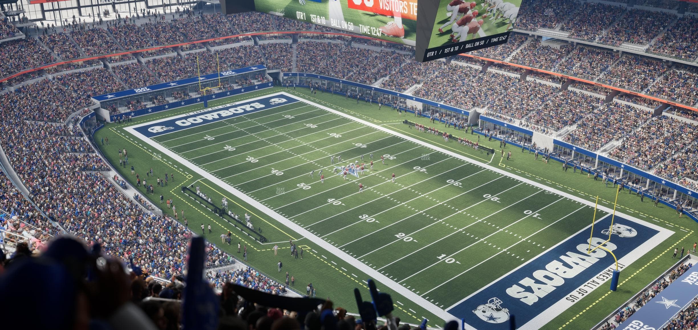 AT&T Stadium - Section 405 Seat View