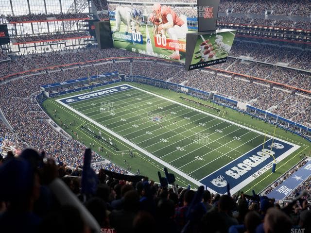 AT&T Stadium - Section 405 Seat View AT&T Stadium - Section 405 Seat View