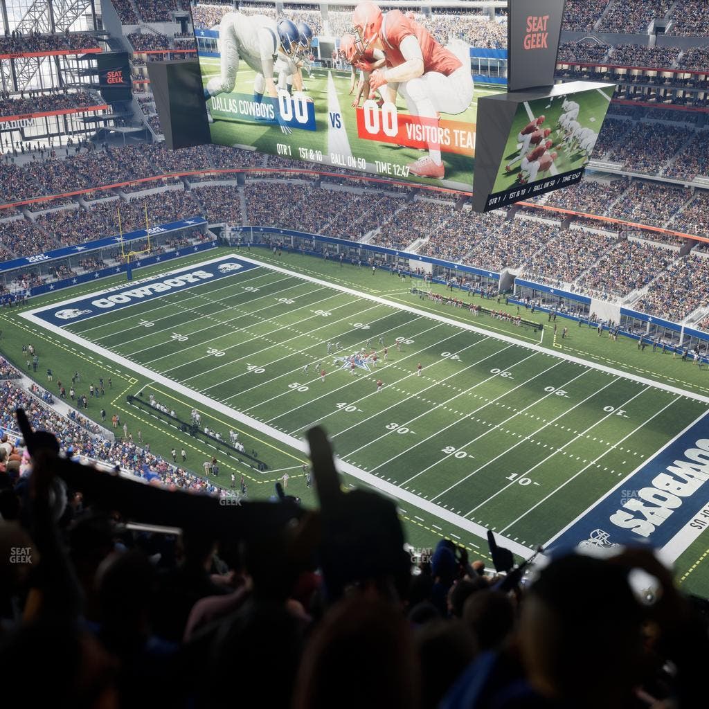 AT&T Stadium - Section 406 Seat View