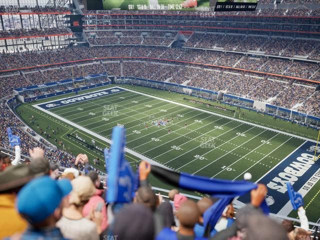AT&T Stadium - Section 406 Seat View