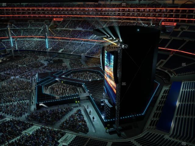 AT&T Stadium - Section 406 Seat View