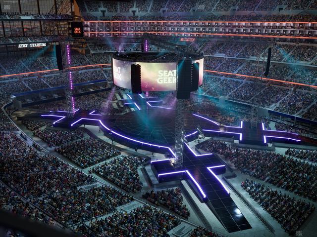 AT&T Stadium - Section 406 Seat View