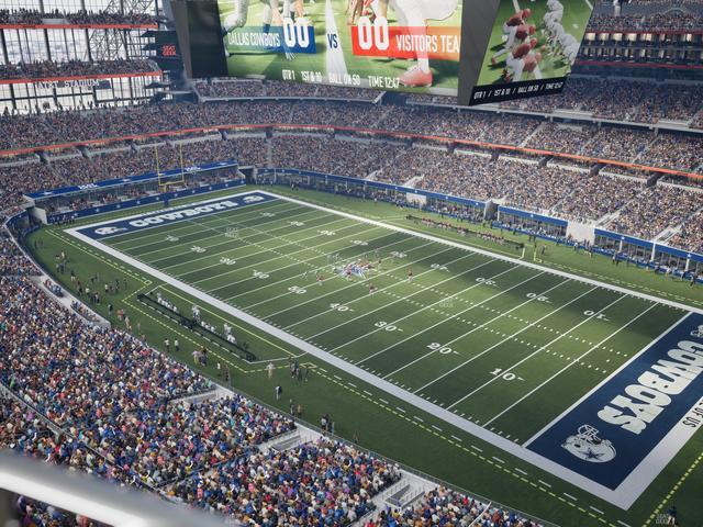 AT&T Stadium - Section 406 Seat View