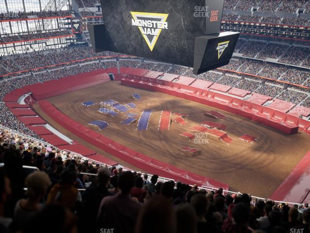 AT&T Stadium - Section 406 Seat View AT&T Stadium - Section 406 Seat View