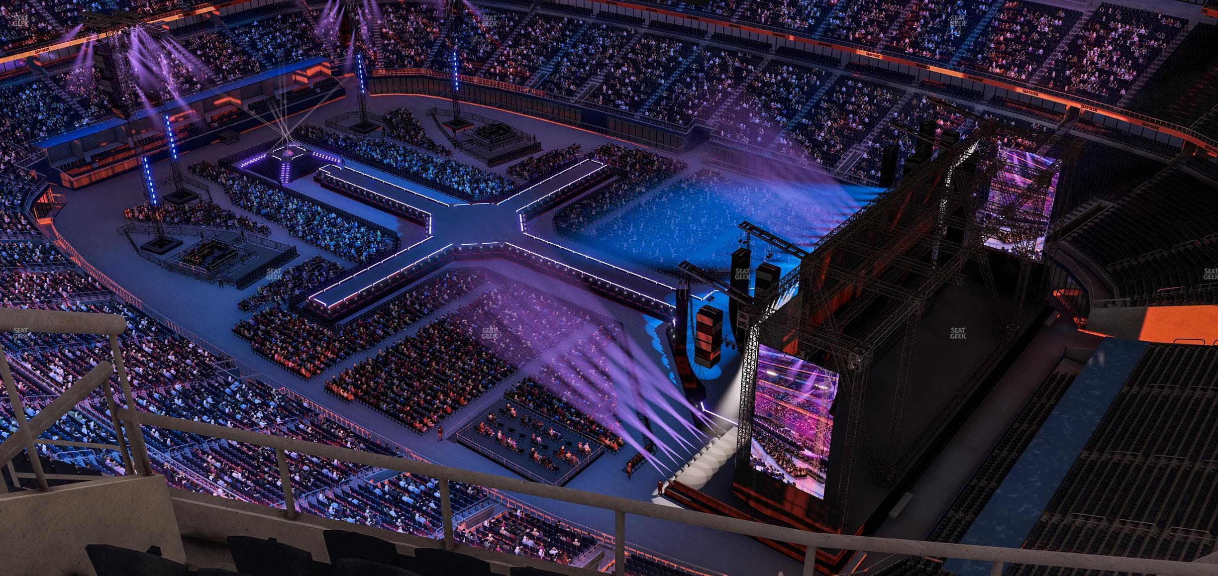 AT&T Stadium - Section 406 Seat View