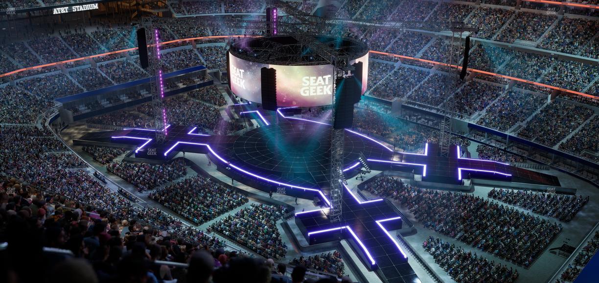 AT&T Stadium - Section 406 Seat View