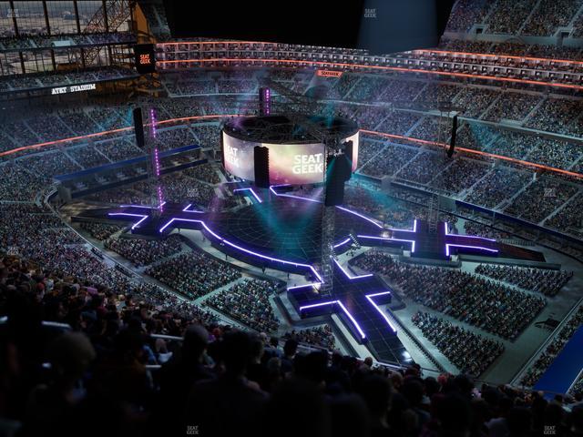 AT&T Stadium - Section 406 Seat View