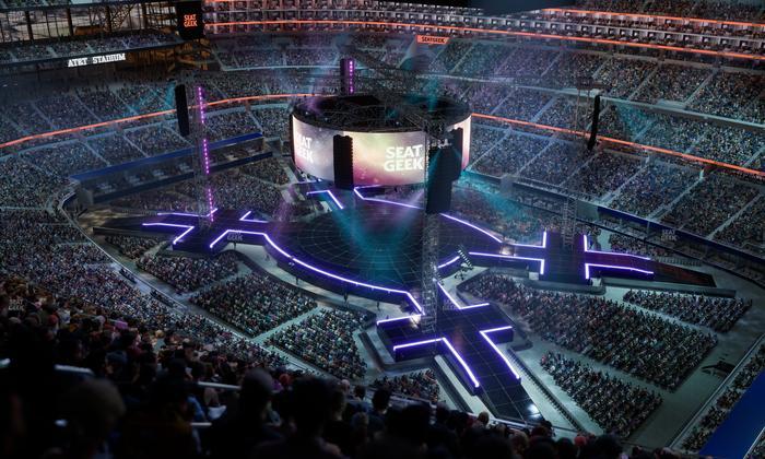 AT&T Stadium - Section 406 Seat View