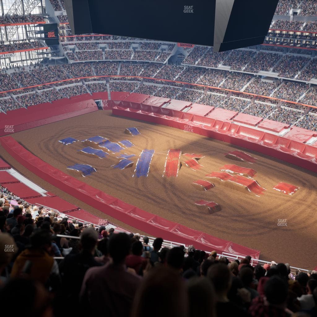 AT&T Stadium - Section 406 Seat View