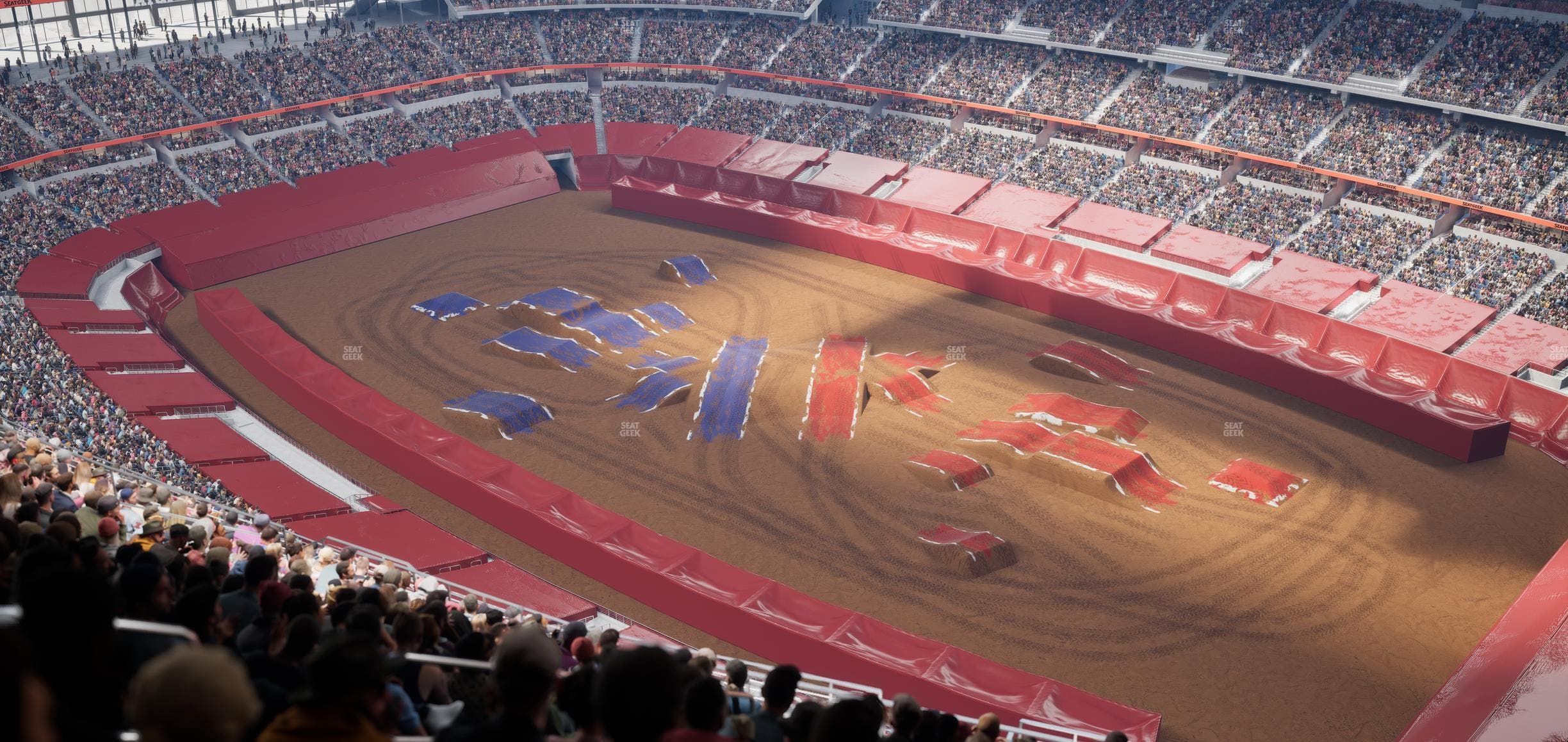 AT&T Stadium - Section 406 Seat View