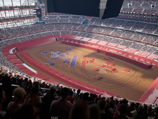 AT&T Stadium - Section 406 Seat View