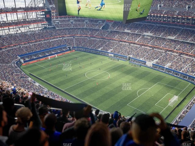 AT&T Stadium - Section 406 Seat View