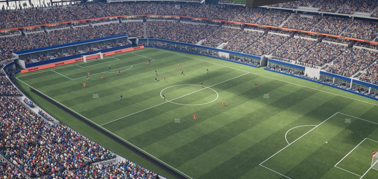 AT&T Stadium - Section 406 Seat View