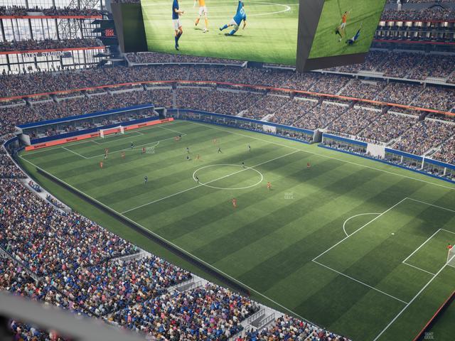 AT&T Stadium - Section 406 Seat View