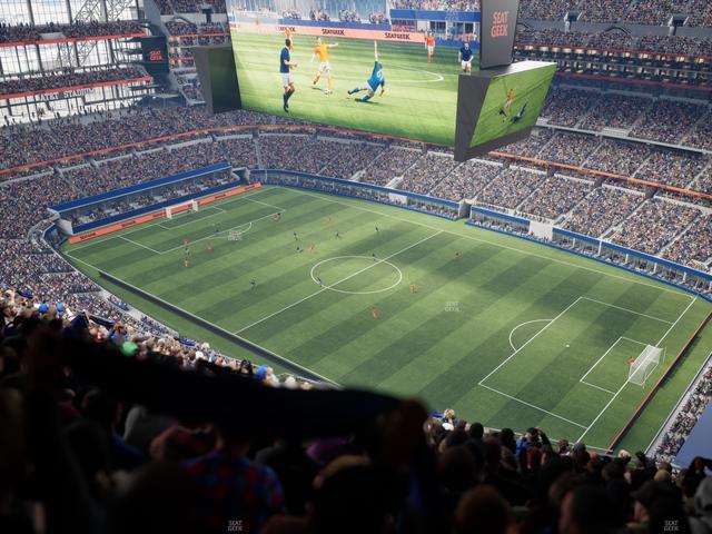 AT&T Stadium - Section 407 Seat View