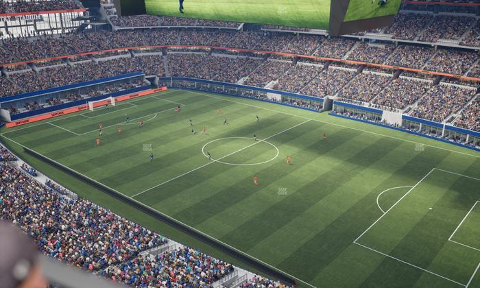 AT&T Stadium - Section 407 Seat View