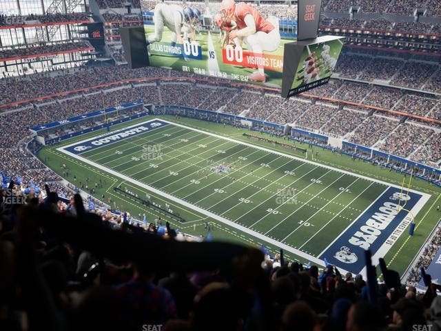 AT&T Stadium - Section 407 Seat View AT&T Stadium - Section 407 Seat View