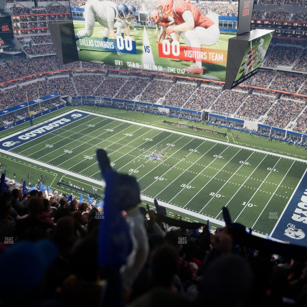 AT&T Stadium - Section 408 Seat View