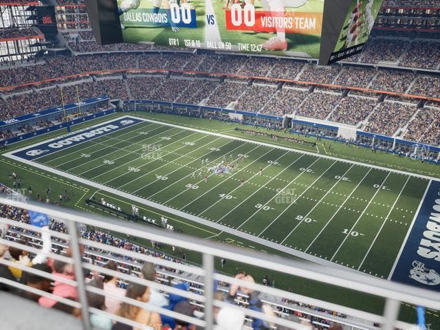 AT&T Stadium - Section 408 Seat View