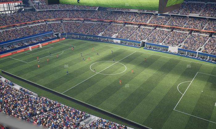 AT&T Stadium - Section 408 Seat View