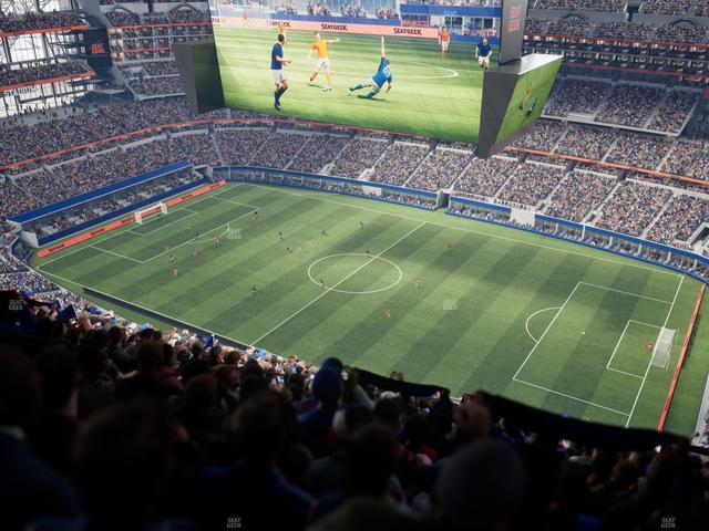 AT&T Stadium - Section 408 Seat View