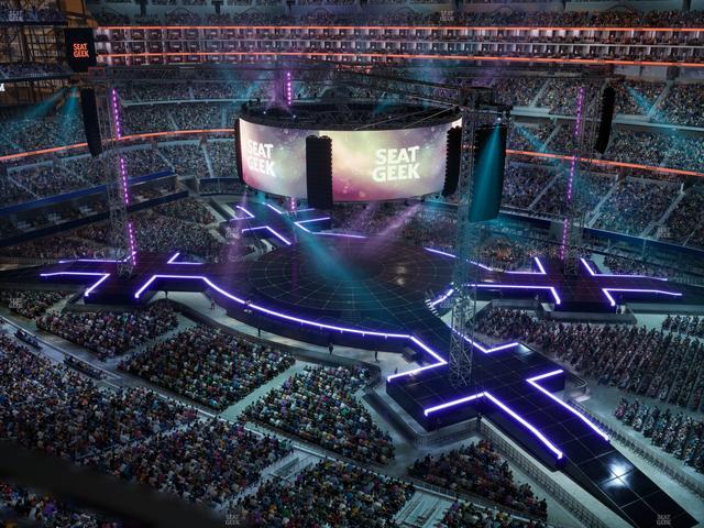 AT&T Stadium - Section 408 Seat View