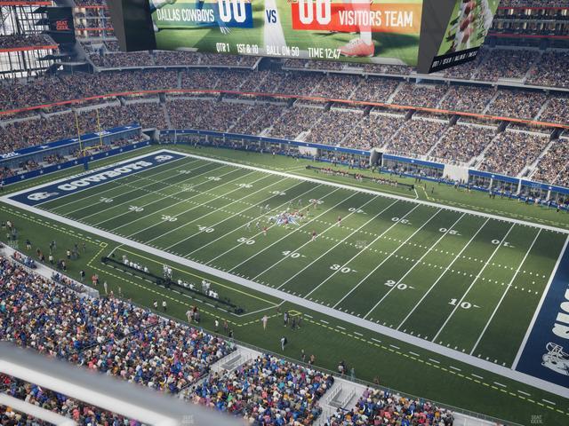 AT&T Stadium - Section 408 Seat View