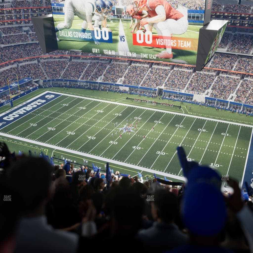 AT&T Stadium - Section 409 Seat View