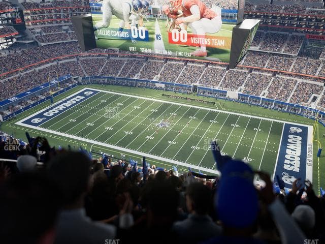 AT&T Stadium - Section 409 Seat View AT&T Stadium - Section 409 Seat View