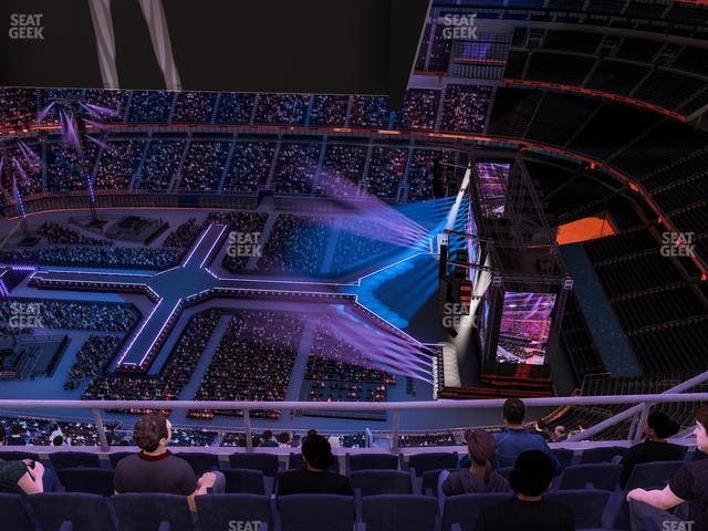 AT&T Stadium - Section 410 Seat View