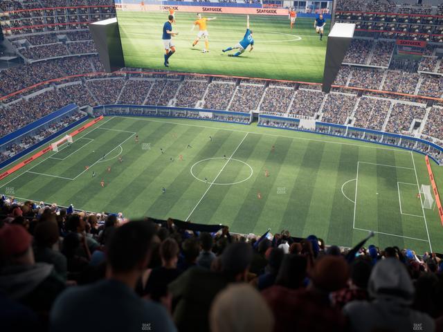 AT&T Stadium - Section 410 Seat View