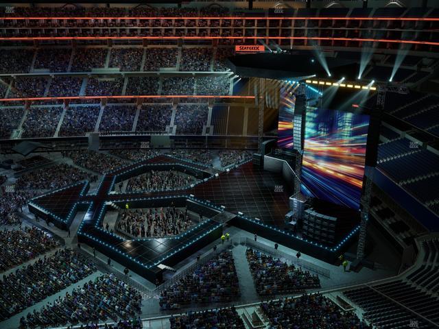 AT&T Stadium - Section 410 Seat View