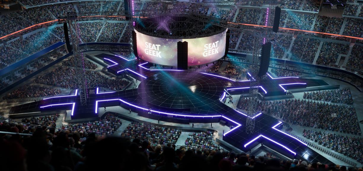 AT&T Stadium - Section 410 Seat View