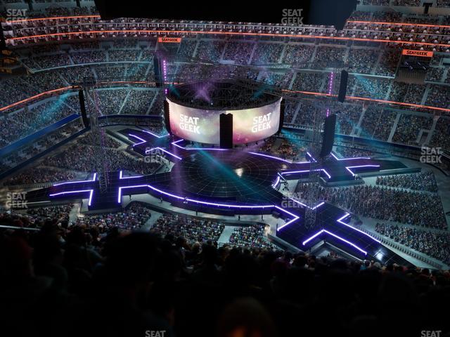 AT&T Stadium - Section 410 Seat View