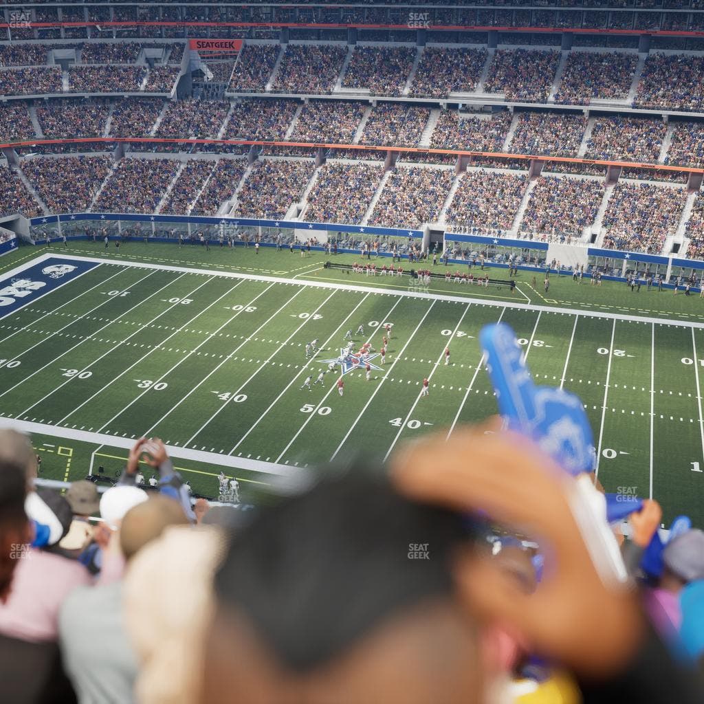 AT&T Stadium - Section 410 Seat View