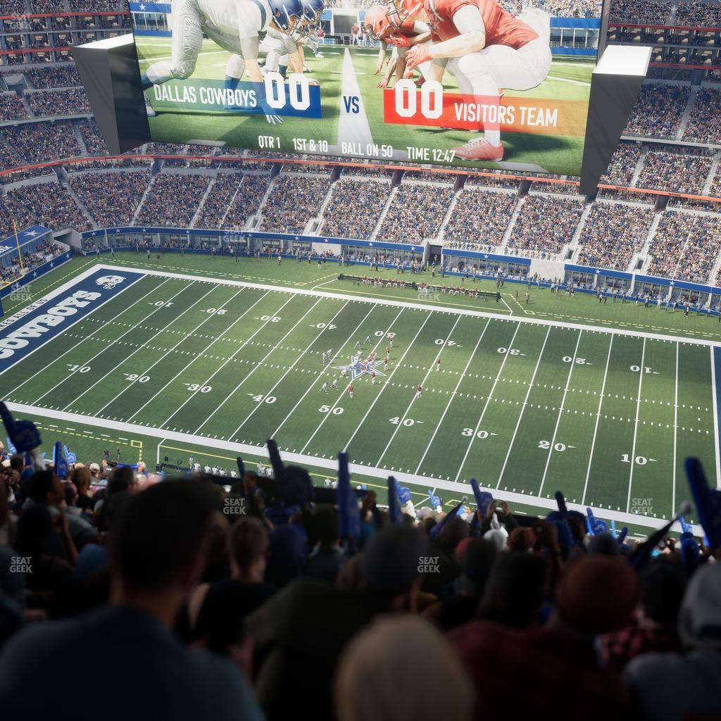 AT&T Stadium - Section 410 Seat View