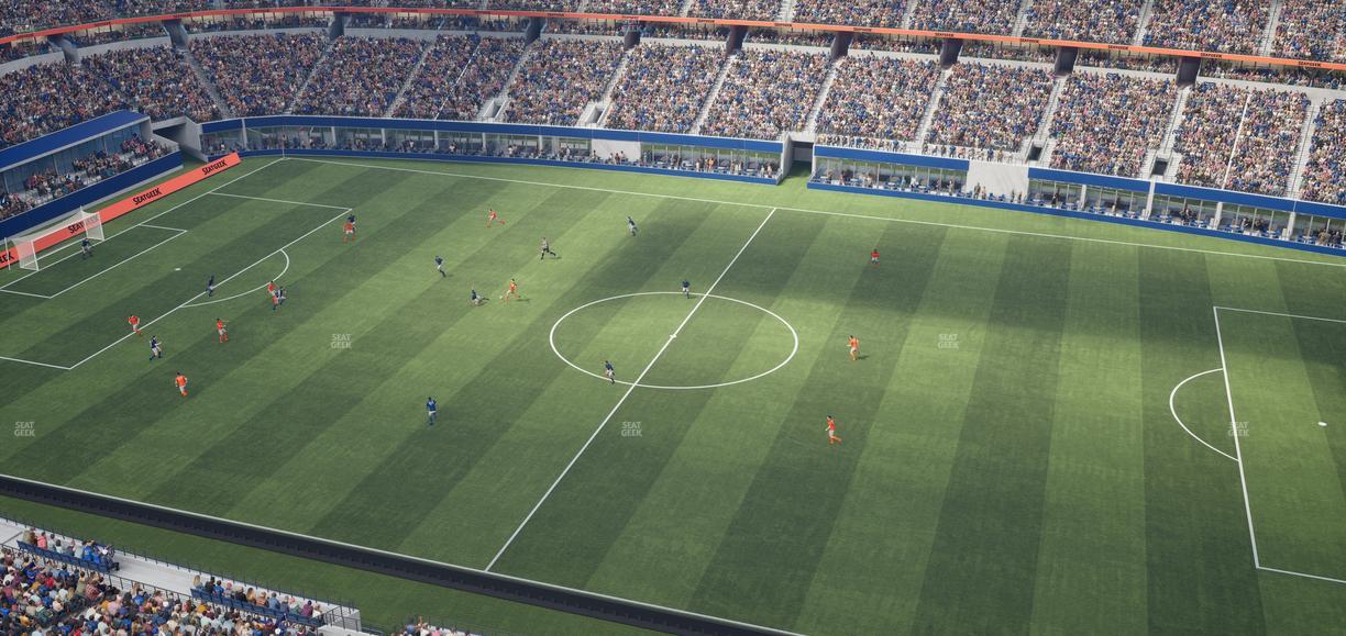 AT&T Stadium - Section 410 Seat View