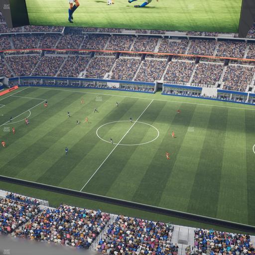 AT&T Stadium - Section 410 Seat View