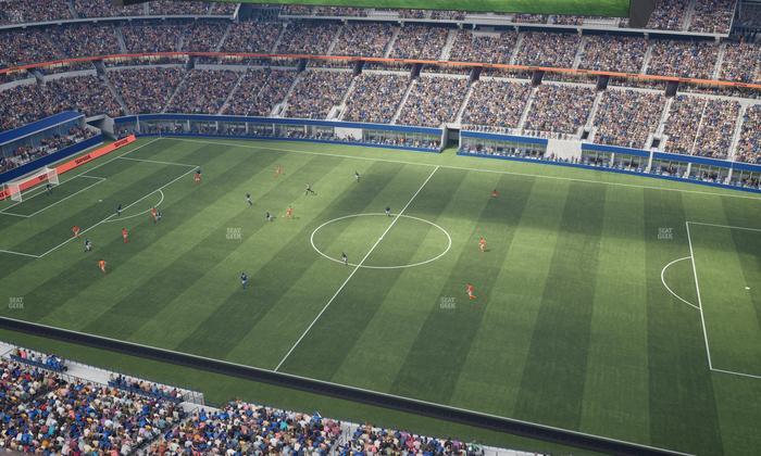 AT&T Stadium - Section 410 Seat View