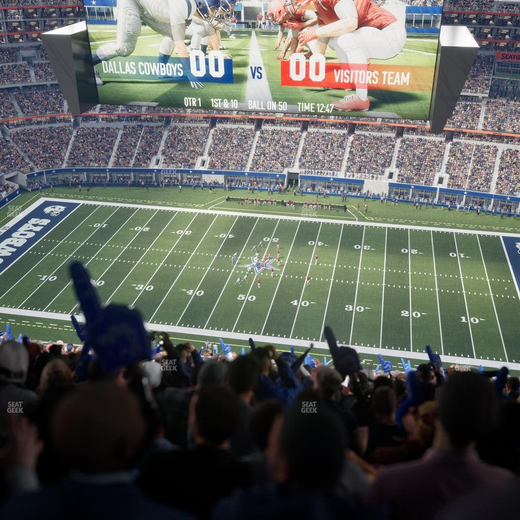 AT&T Stadium - Section 411 Seat View