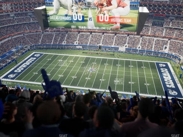 AT&T Stadium - Section 411 Seat View AT&T Stadium - Section 411 Seat View