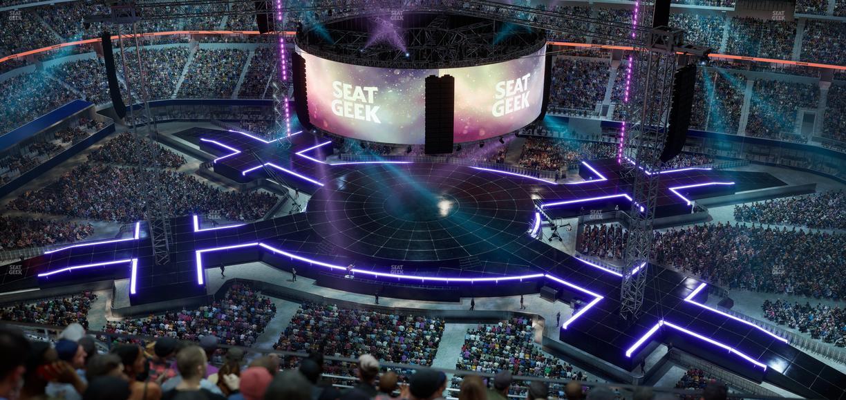 AT&T Stadium - Section 411 Seat View