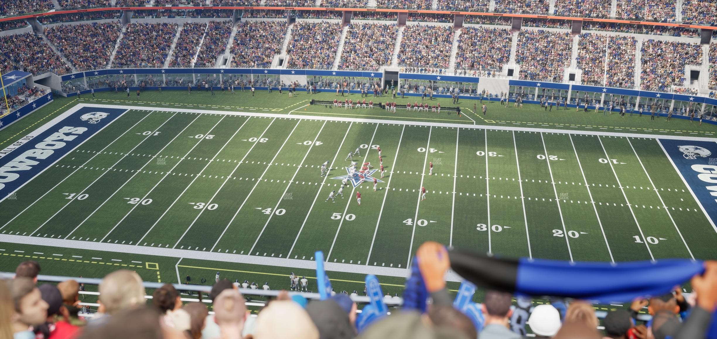 AT&T Stadium - Section 411 Seat View