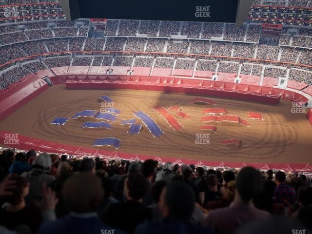 AT&T Stadium - Section 411 Seat View
