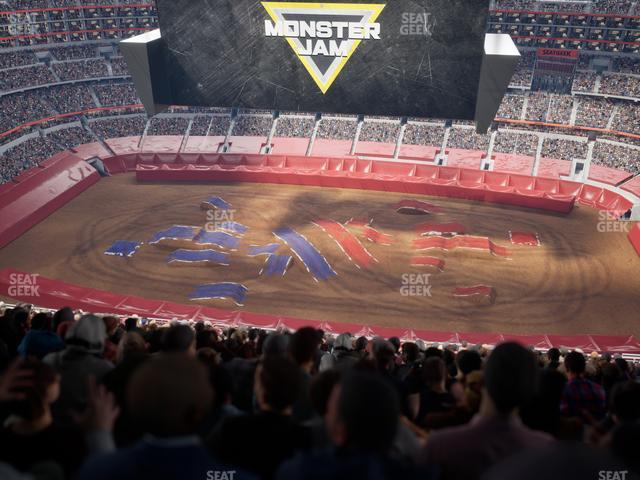 AT&T Stadium - Section 411 Seat View AT&T Stadium - Section 411 Seat View